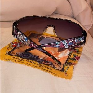 Vintage Ed hardy sunglasses